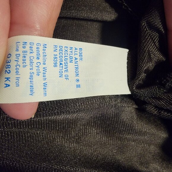 Vintage Warner's Perfect Measure Half Slip Pencil Lace Hem Size Medium USA Black - Picture 5 of 5